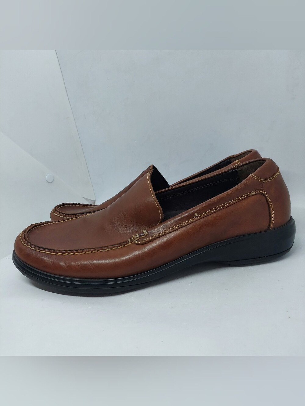 Cole Haan Keating Venetian II Loafers Mens Siz 11 Chestnut C11404 Casual Busines